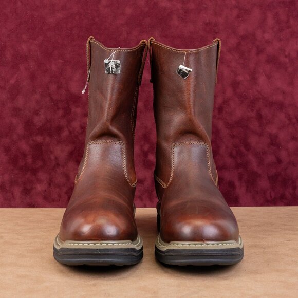 Wolverine Men Raider Durashocks Carboxmax Toe Brown Leather Work Boots sz 13 main image 5